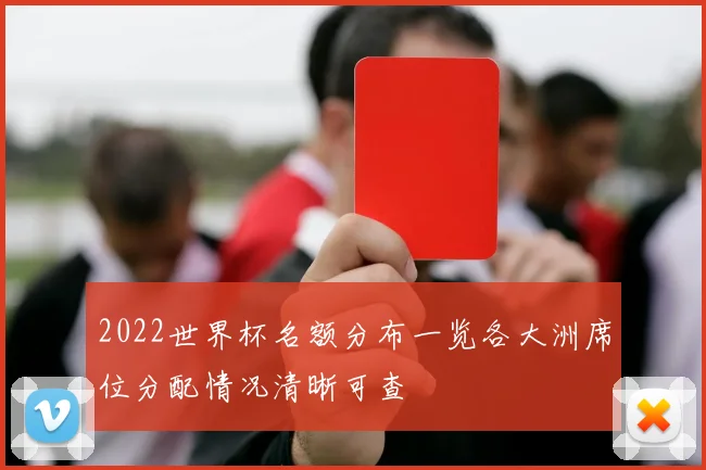 2022世界杯名额分布一览各大洲席位分配情况清晰可查