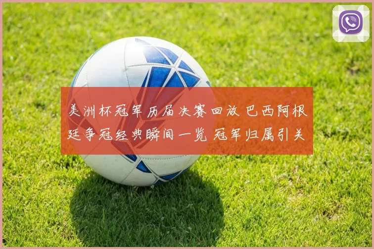 美洲杯冠军历届决赛回放 巴西阿根廷争冠经典瞬间一览 冠军归属引关注